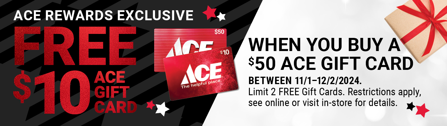 November Ace Gift Card 2024 Header